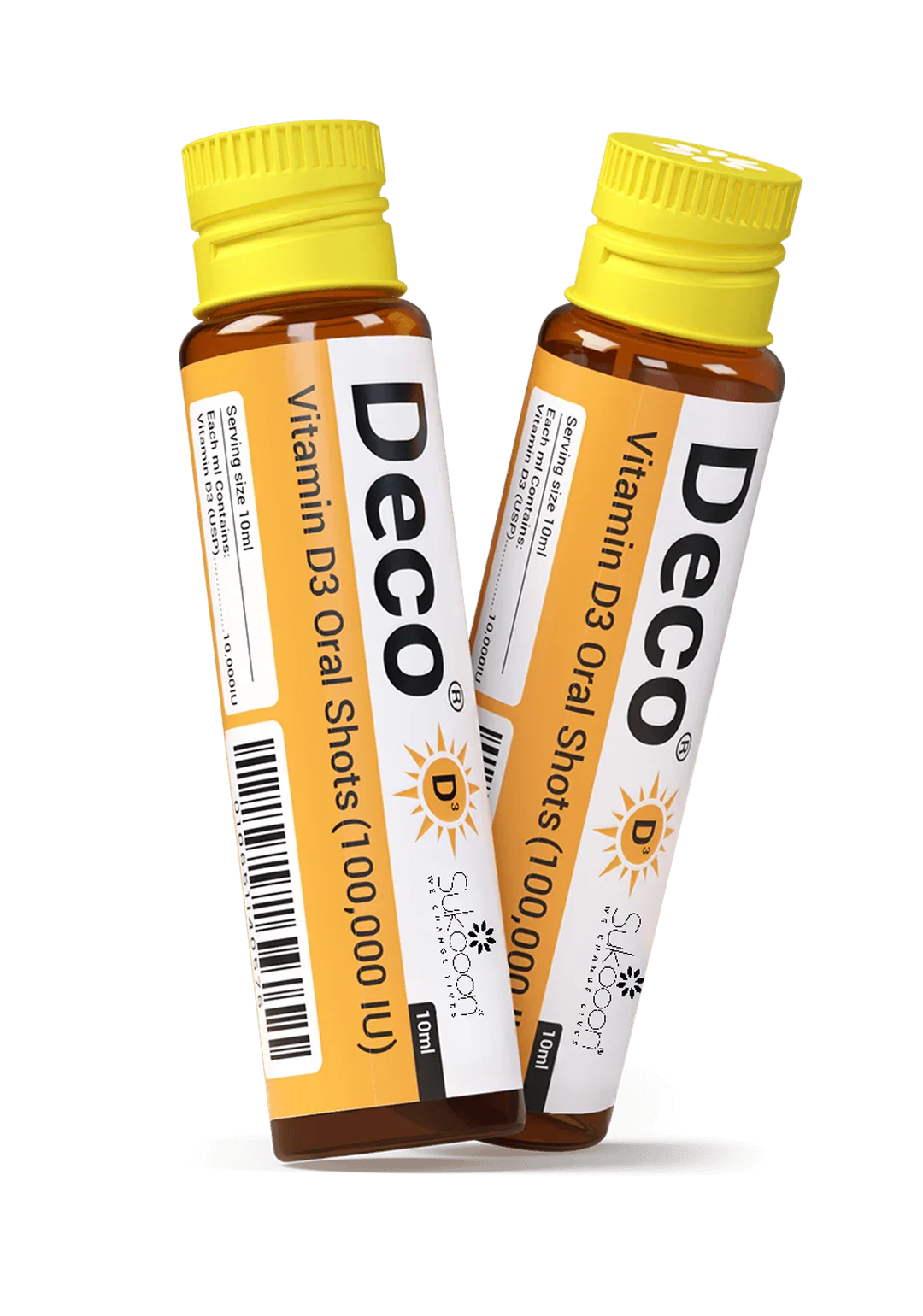 DECO Vitamin D3 Oral Shots (100,000 IU)) DECO Vitamin D3 Oral Shots (100,000 IU))