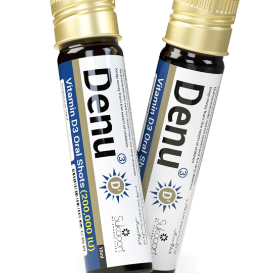 Denu 3 Vitamin D3 High Potency 10 ml Oral Shots (200,000 IU) Denu 3 Vitamin D3 High Potency 10 ml Oral Shots (200,000 IU)
