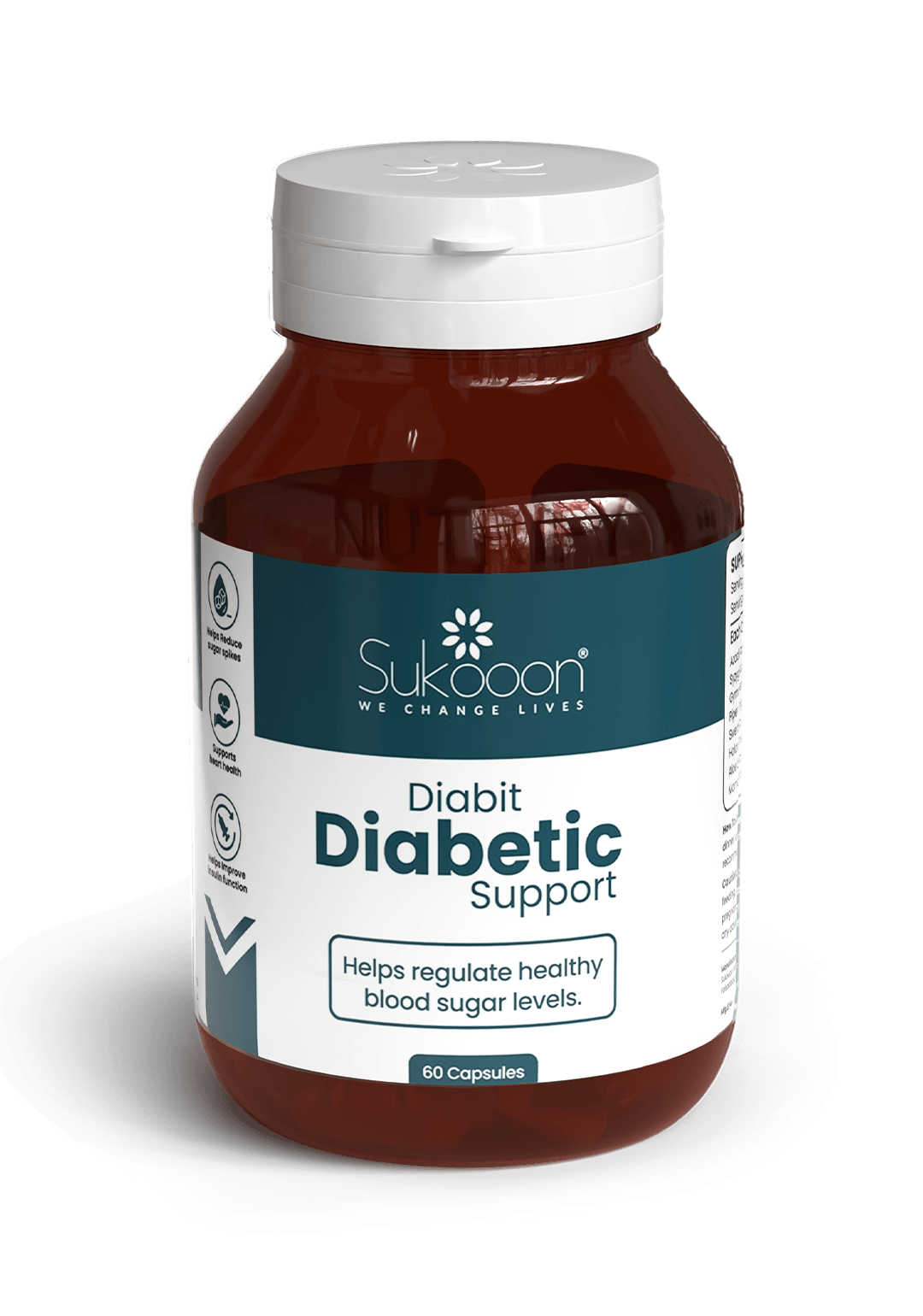 Diabit Nutritional Support Capsules by Sukooon Diabit Nutritional Support Capsules by Sukooon