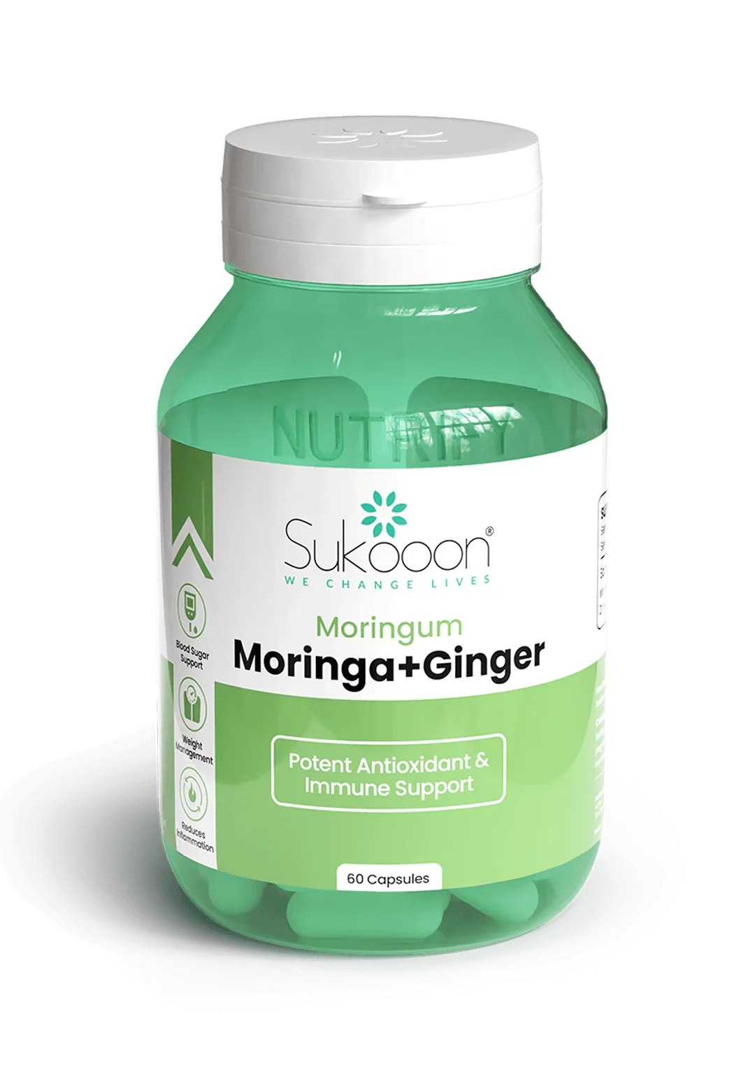 Moringum (Moringa + Ginger) Capsules Moringum (Moringa + Ginger) Capsules