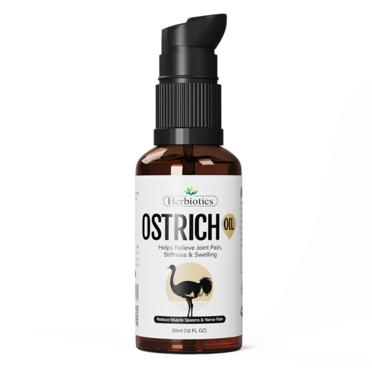 Ostrich Oil for Muscles & Joints Pain Relief