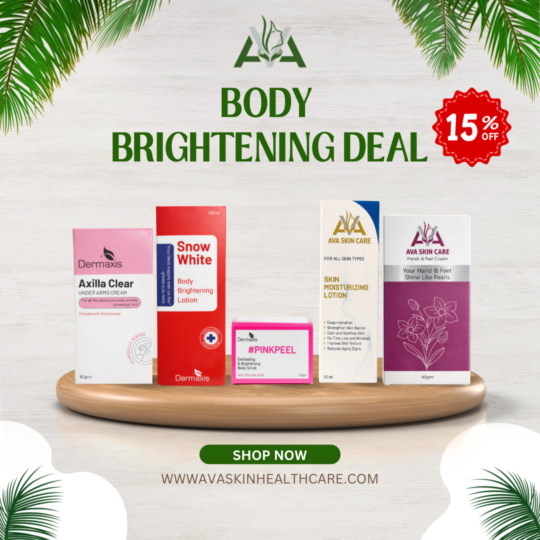 AVA BODY BRIGHTENING DEAL  5 items